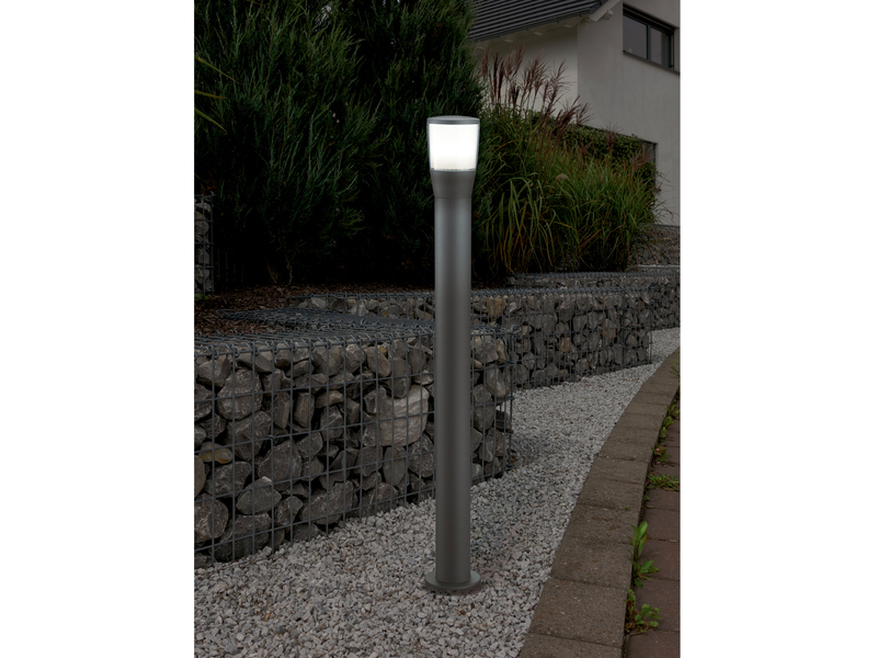 2er-Set LED Wegeleuchten aus Aluminium Anthrazit 100cm, IP54