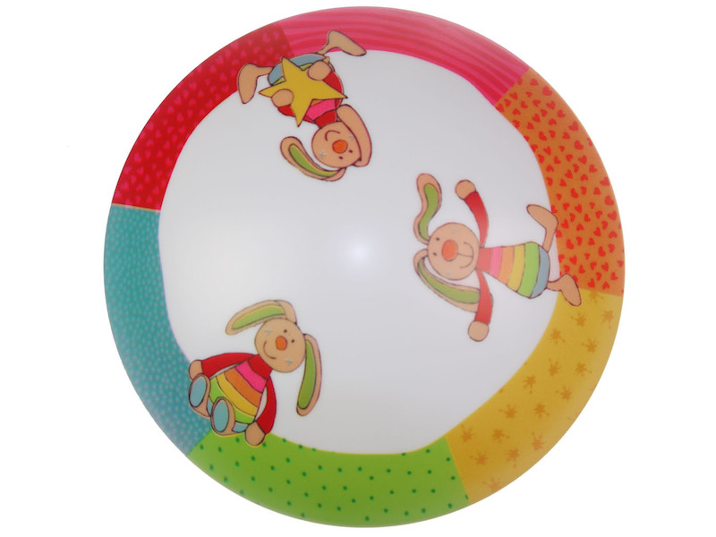 Lustige Deckenschale Rainbow Rabbit Motiv bringt gute Laune ins Kinderzimmer!