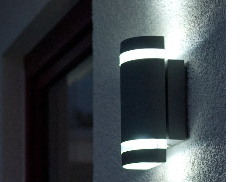 mit LED Lutec Focus Außenwandleuchte -