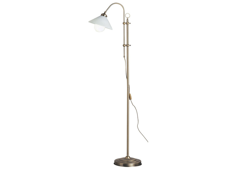 LED Stehlampe im Landhausstil höhenverstellbar, Höhe 145 -max. 172cm