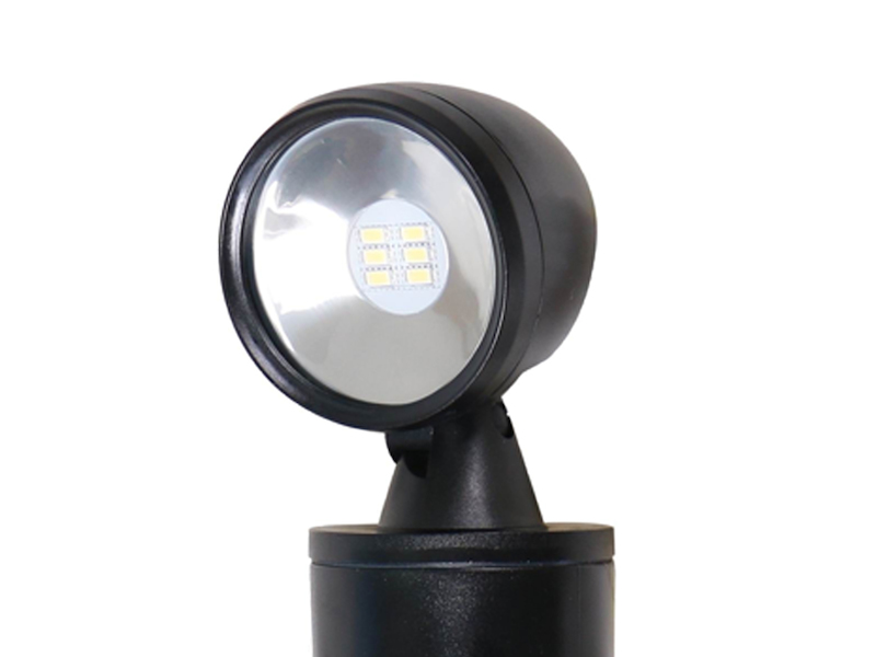 2er-Set Outdoor LED-Scheinwerfer mit Erdspiess / Gartenscheinwerfer je 3W