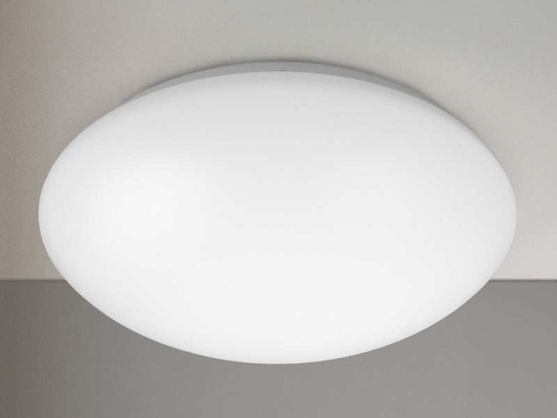 LED Deckenleuchte / Deckenschale rund, Kunststoff opalweiß, Ø 29 cm