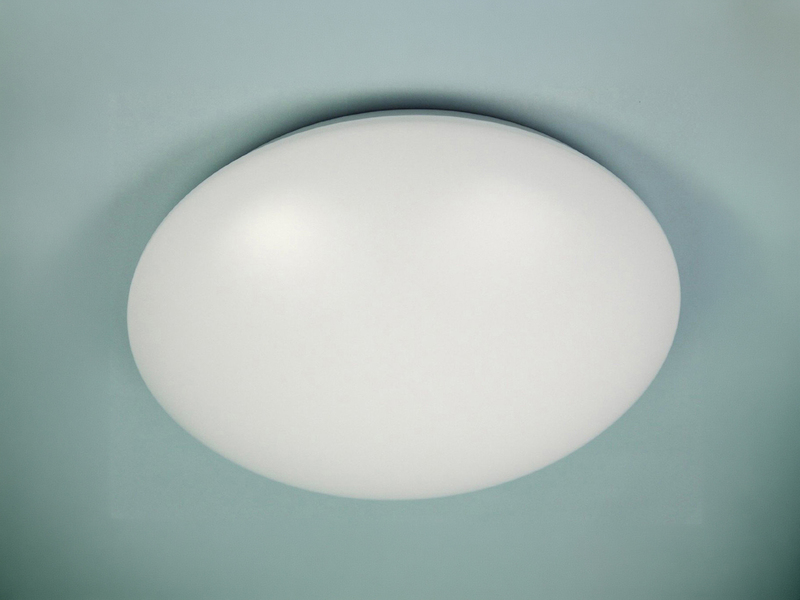 LED Deckenleuchte / Deckenschale rund, Kunststoff opalweiß, Ø 36 cm