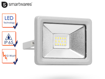 10W LED Strahler / Fluter mit Befestigungsbügel, Smart-Anschluss, IP65