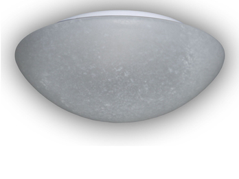 Deckenleuchte / Deckenschale rund, Glas PERGAMENT Ø 35cm