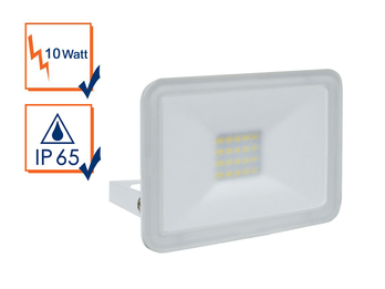 10Watt LED Strahler / Fluter mit Befestigungsbügel, IP65, Fassadenbeleuchtung