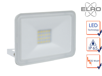20W LED Strahler / Fluter mit Befestigungsbügel, IP65, Fassadenbeleuchtung