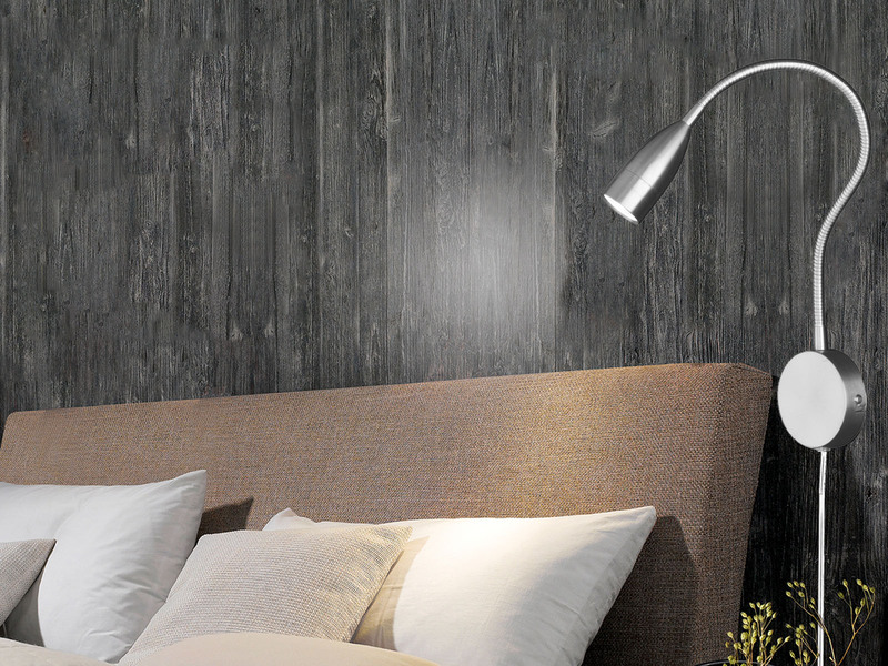 LED Wandleuchte STEN dimmbar, Leseleuchte Wandmontage, Breite 8cm