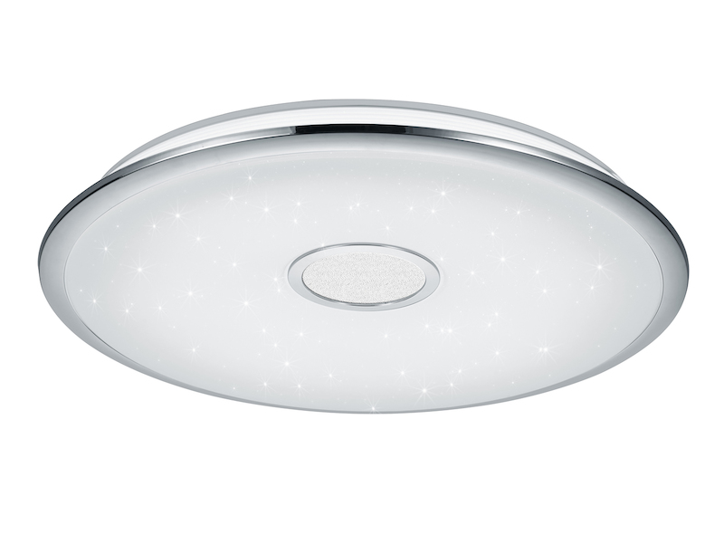 Große LED Deckenleuchte OSAKA dimmbar mit Fernbedienung & 3 Lichtfarben, Ø 65cm