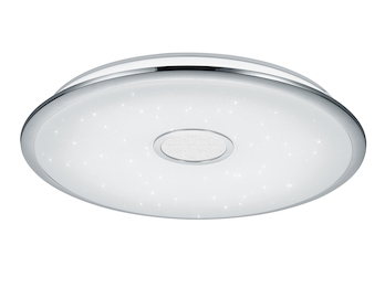 Große LED Deckenleuchte OSAKA mit Fernbedienung dimmbar & 3 Lichtfarben, Ø 65cm