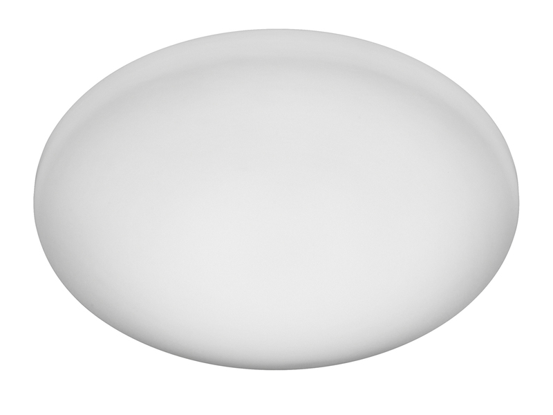 Badezimmer LED Deckenleuchte SILMA Weiß rund Ø 28cm