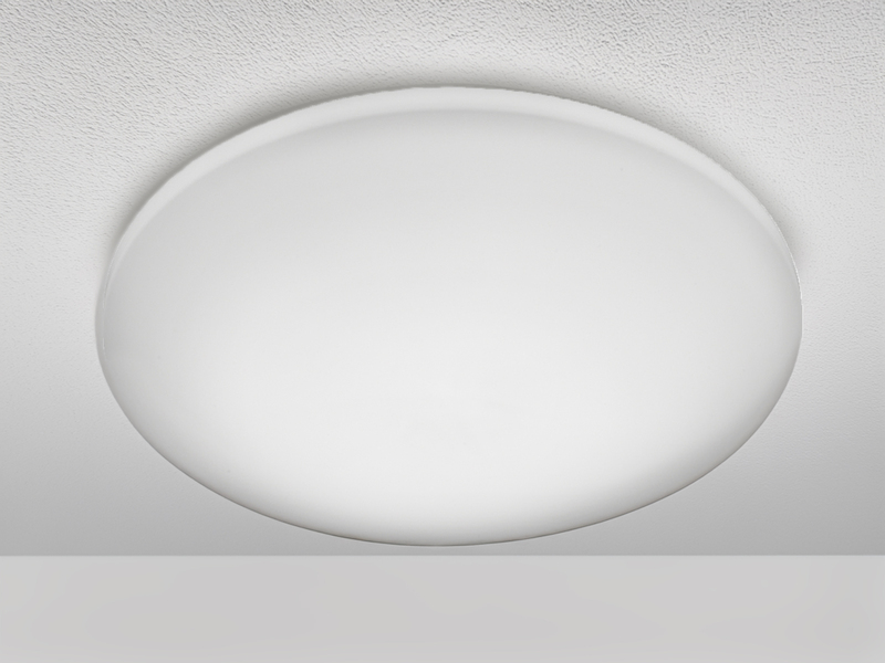 Dimmbare LED Deckenleuchte SILMA mit Fernbedienung - Feuchtraumgeeignet Ø 40cm