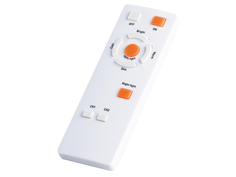 LED Deckenleuchte OSAKA mit Fernbedienung dimmbar & 3 Lichtfarben, Ø 42cm