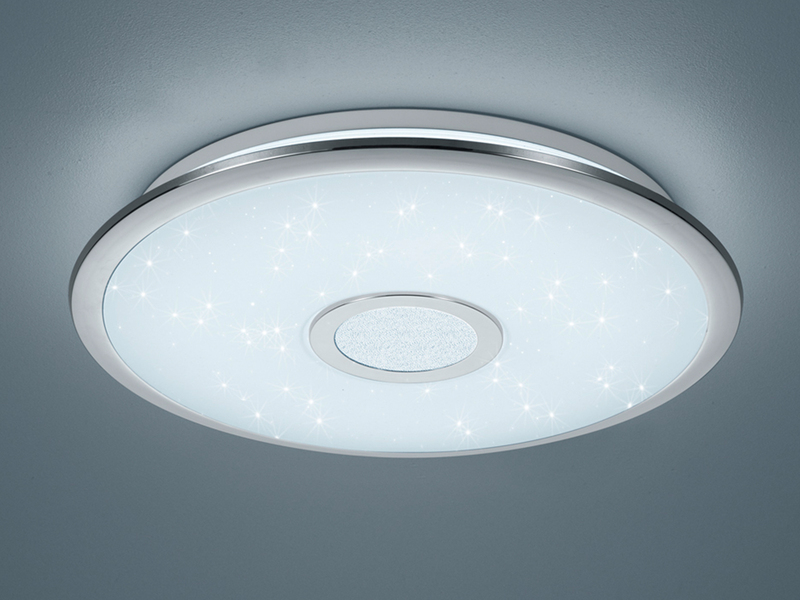 LED Deckenleuchte OSAKA dimmbar mit Fernbedienung & 3 Lichtfarben, Ø 42cm