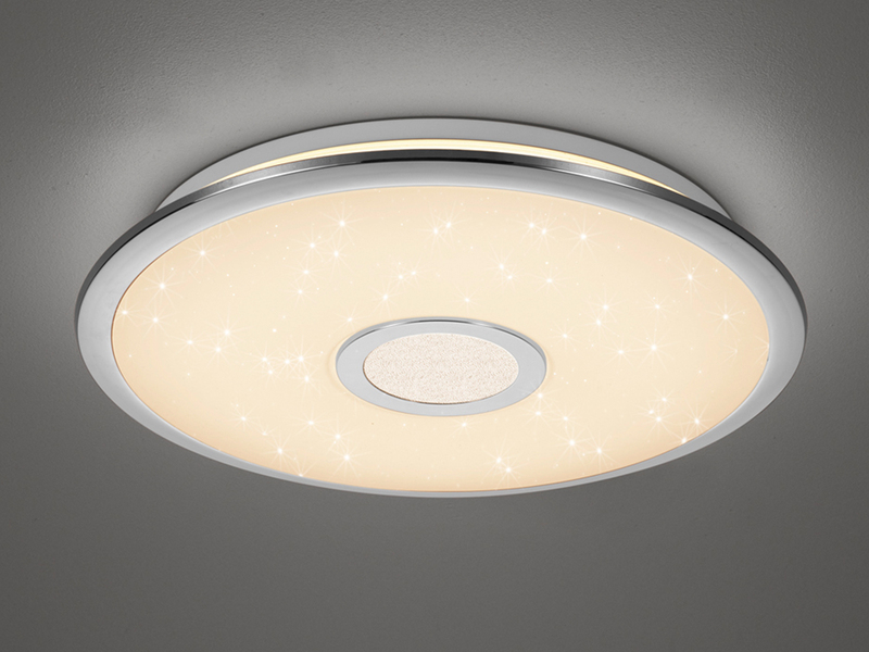 LED Deckenleuchte OSAKA dimmbar mit Fernbedienung & 3 Lichtfarben, Ø 42cm