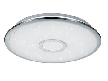 LED Deckenleuchte OSAKA mit Fernbedienung dimmbar & 3 Lichtfarben, rund, Ø42cm