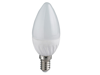 WOFI SMD LED 3 W Leuchtmittel E14 Sockel Lampe klar 3000 Kelvin 260 Lumen EEK A 