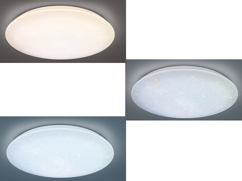 Dimmbare LED Deckenleuchte NAGANO rund Ø79cm mit Farbwechsel & Fernbedienung