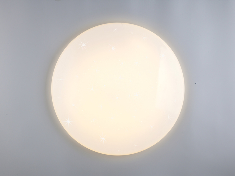 Große LED Deckenleuchte NAGANO extra hell, dimmbar mit Fernbedienung, Ø 79cm
