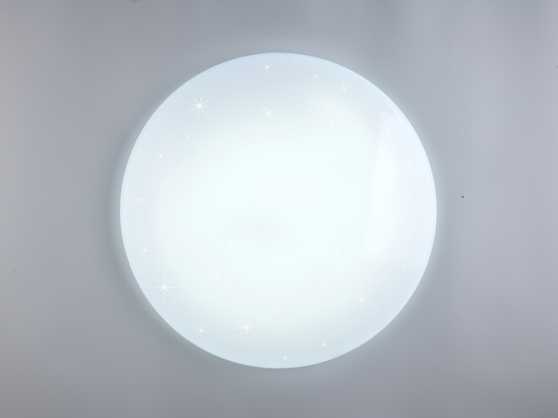 Große LED Deckenleuchte NAGANO extra hell, dimmbar mit Fernbedienung, Ø 79cm