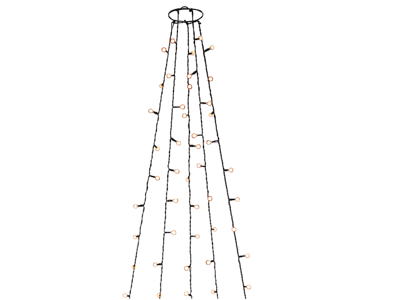 Konstsmide LED Baummantel 250 bernsteinfarbene Dioden | Baummäntel