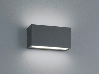 LED Außenwandleuchte Up- & Down Light TRENT in Anthrazit