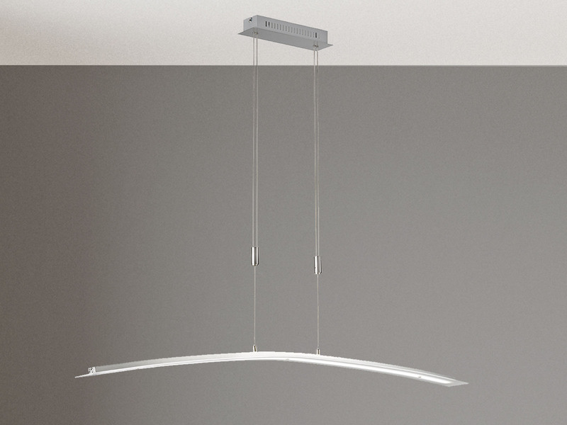 LED Pendelleuchte METIS dimmbar & höhenverstellbar, 135cm lang