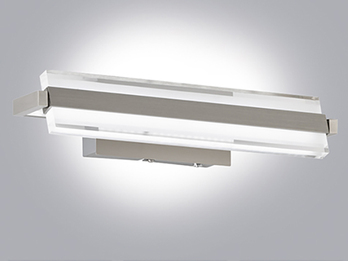 Verstellbare LED Wandleuchte PAROS 35 cm mit Taster für Dimmen und Lichtfarbe