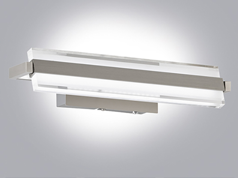 Verstellbares LED Wandleuchtenset je 35 cm mit Taster für Dimmen und Lichtfarbe