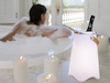 Badezimmer Dekolampe mit Sektkühler, Musik & Licht Stimmungsbeleuchtung