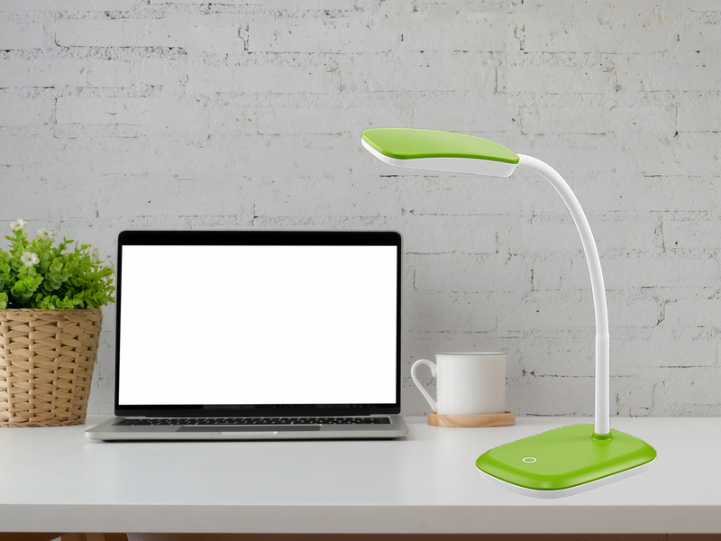Flexible LED Schreibtischlampe Dimmer 4-fach mit