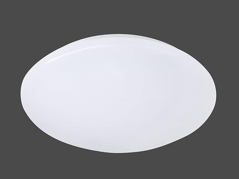 LED Deckenleuchte PUTZ II Deckenschale rund Ø 27cm aus Kunststoff in Weiß IP44