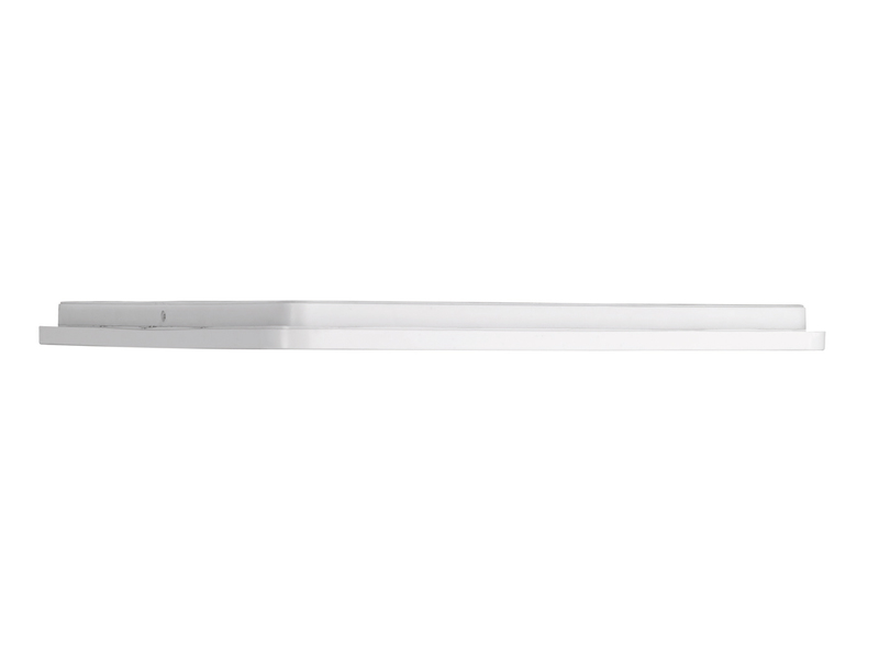 Dimmbare LED Deckenleuchte CAMILLUS flache Badezimmerlampe 17x17cm Weiß IP44