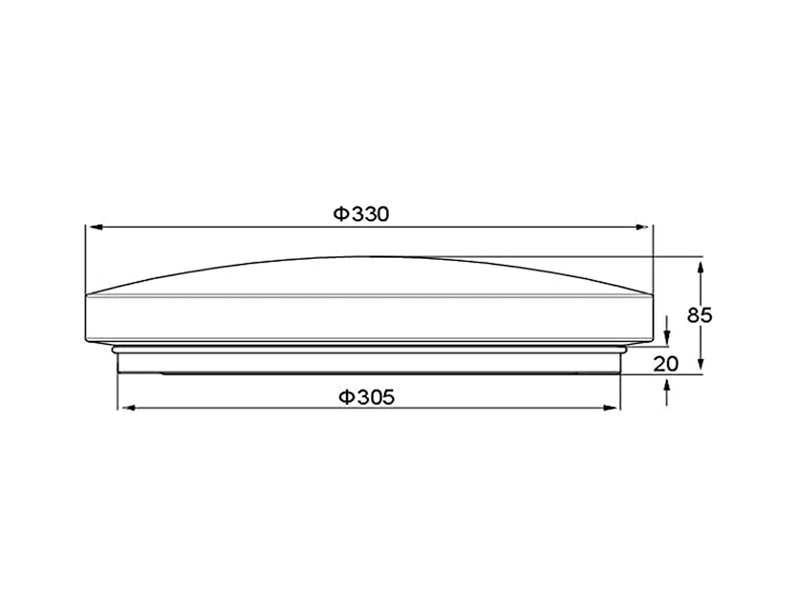 LED Deckenleuchte CHARA Farbwechsel & Sternenhimmel, Fernbedienung Ø33cm