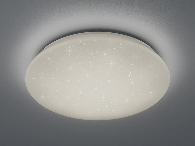 LED Deckenleuchte HIKARI Weiß Sternenhimmel, Stufendimmer - Ø 74cm