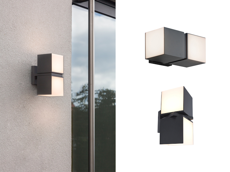 Moderne LED Wandlampen für außen aus dem Hause LUTEC | Wandleuchten
