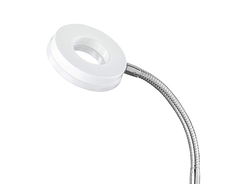 Moderne LED Schreibtischleuchte flexibel & biegsam RENNES 1 flammig in Weiß
