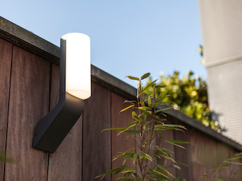 Hochwertige LED Außenlampe BATI für Hauswand mit modernem Design, ALU Anthrazit