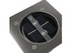 Solar LED Bodeneinbaustrahler CARLO für Außen, Edelstahl 4-eckig 10x10cm, IP67