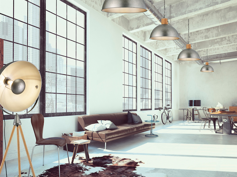 Große Pendelleuchte DELHI mit Metall Lampenschirm und Holzelement, Ø 45cm