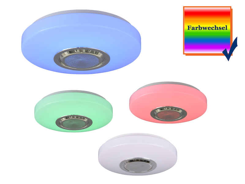 LED Deckenleuchte MAIA dimmbar mit Fernbedienung Farbwechsler Ø33cm