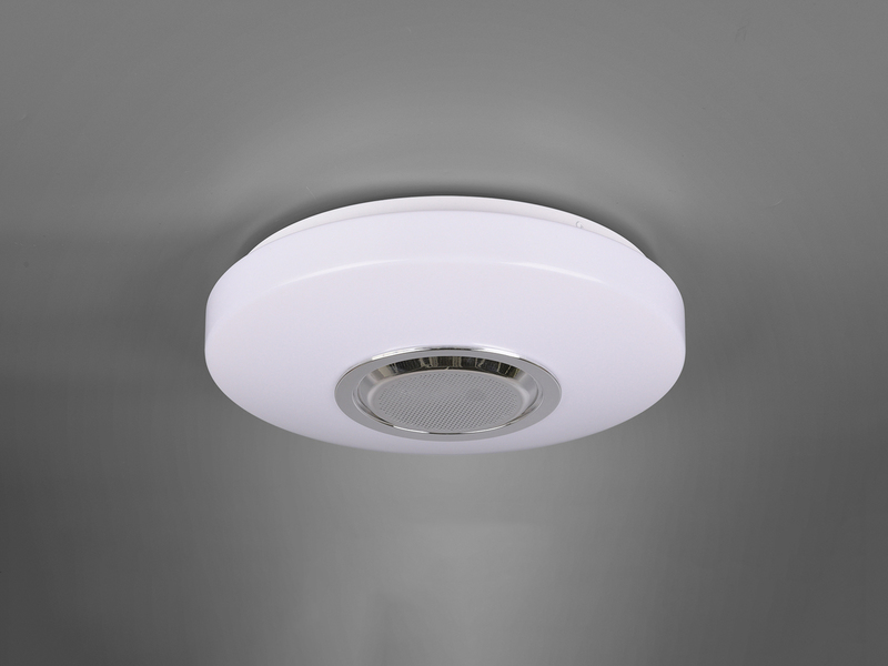 LED Deckenleuchte MAIA mit Fernbedienung, RGB & Lautsprecher, Ø 33cm