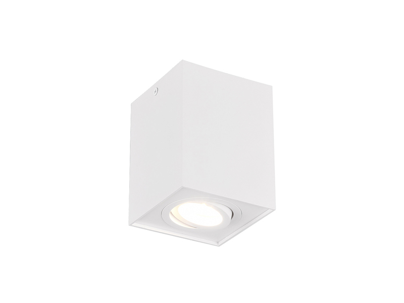 LED Deckenstrahler eckig Weiß, Breite 9,6cm