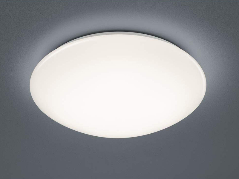 Flache LED Deckenleuchte LUKIDA mit Fernbedienung, dimmbar, Ø 38cm