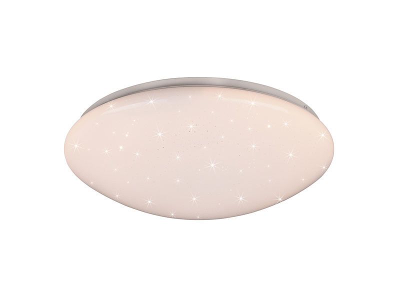 LED Deckenleuchte LUKIDA dimmbar mit Fernbedienung & Sternenhimmel Ø 38cm