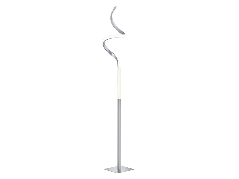 LED Stehleuchte COURSE Silber Sensor Dimmer, 3000 Kelvin Warmweiß Höhe: 145cm