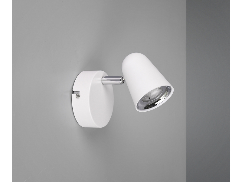 LED Wandstrahler & Deckenspot TOULOUSE Weiß, Breite 9cm