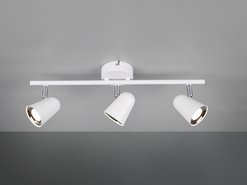 LED Deckenstrahler TOULOUSE Weiß 3-flammig, Breite 48cm