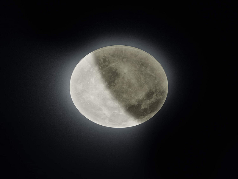 LED Deckenleuchte LUNAR mit Fernbedienung, Mondphasen einstellbar Ø 40cm