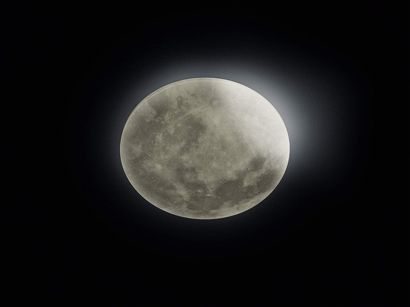 LED Deckenleuchte LUNAR mit Fernbedienung, Mondphasen einstellbar Ø 40cm